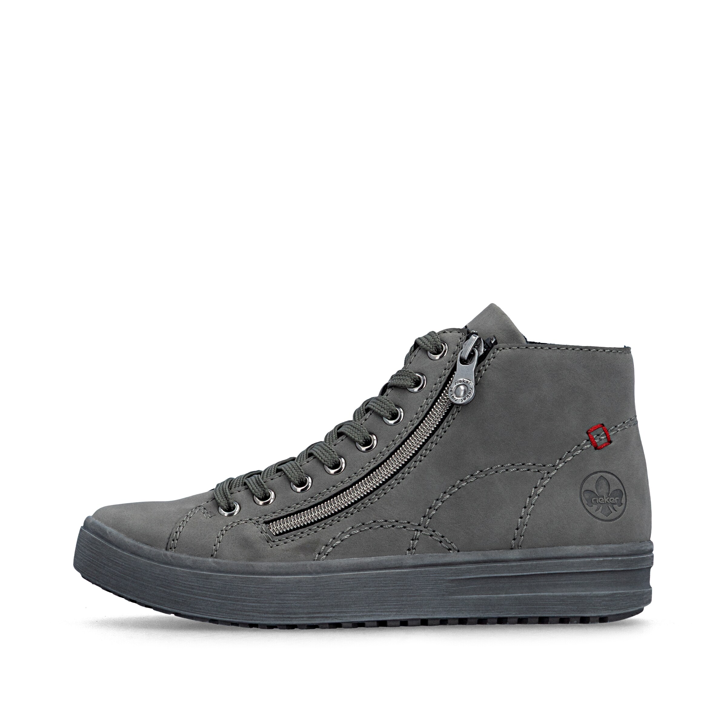 Baskets hautes Rieker en gris