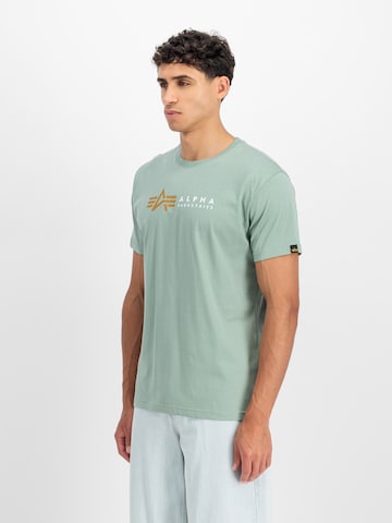 T-Shirt ALPHA INDUSTRIES en vert