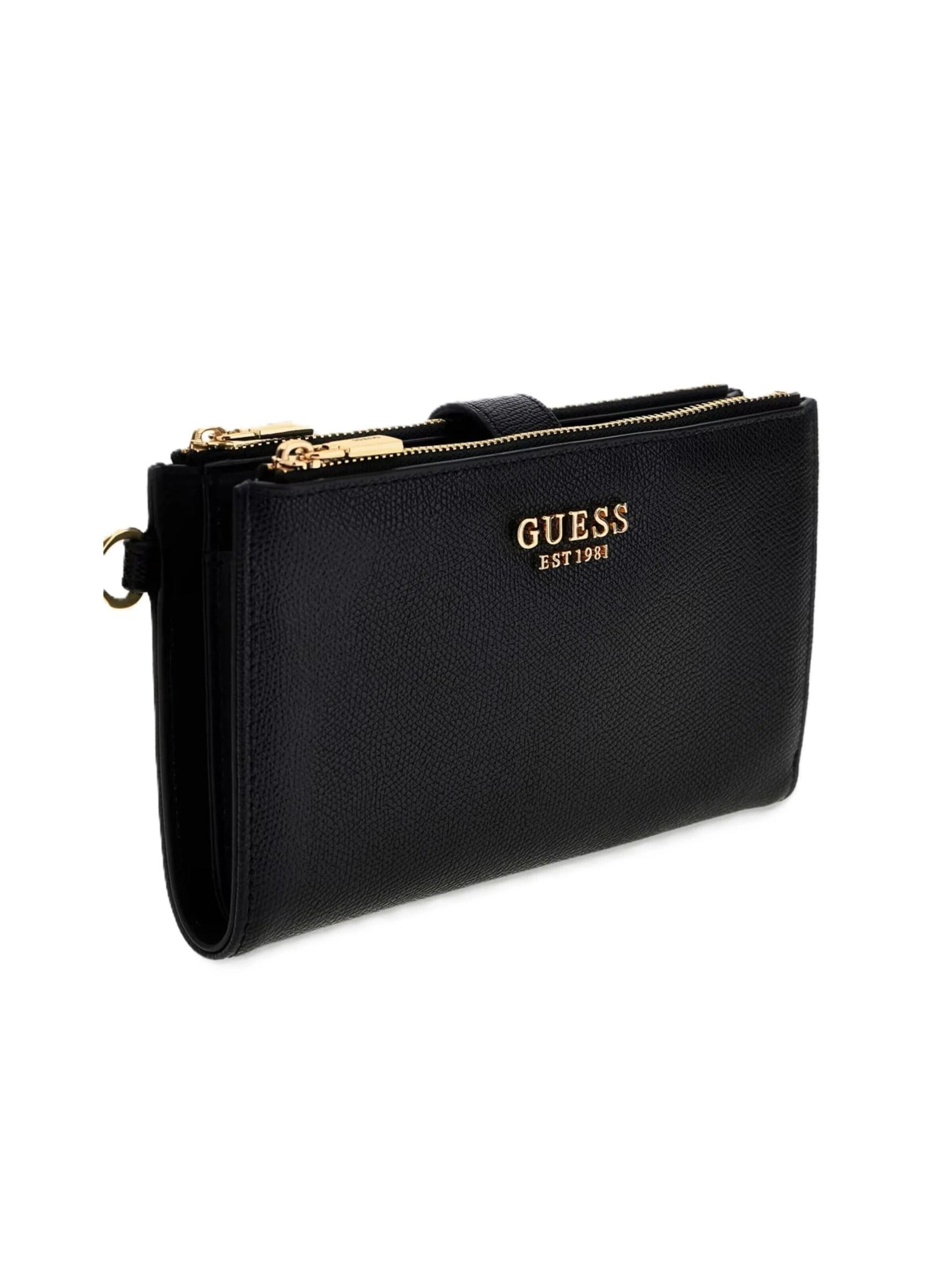 Portamonete 'BG7898157' di GUESS in nero