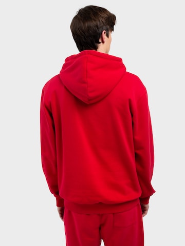 BIG STAR Sweatshirt ' LITSONER ' in Red