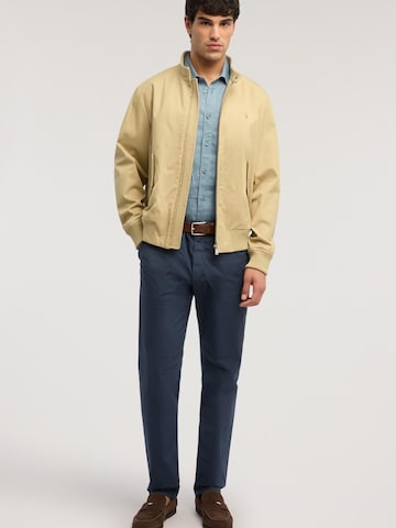 Trussardi Slimfit Broek in Blauw: voorkant