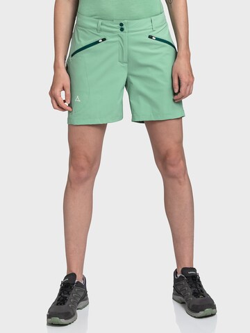 Schöffel Regular Outdoorbroek 'Hestad' in Groen: voorkant