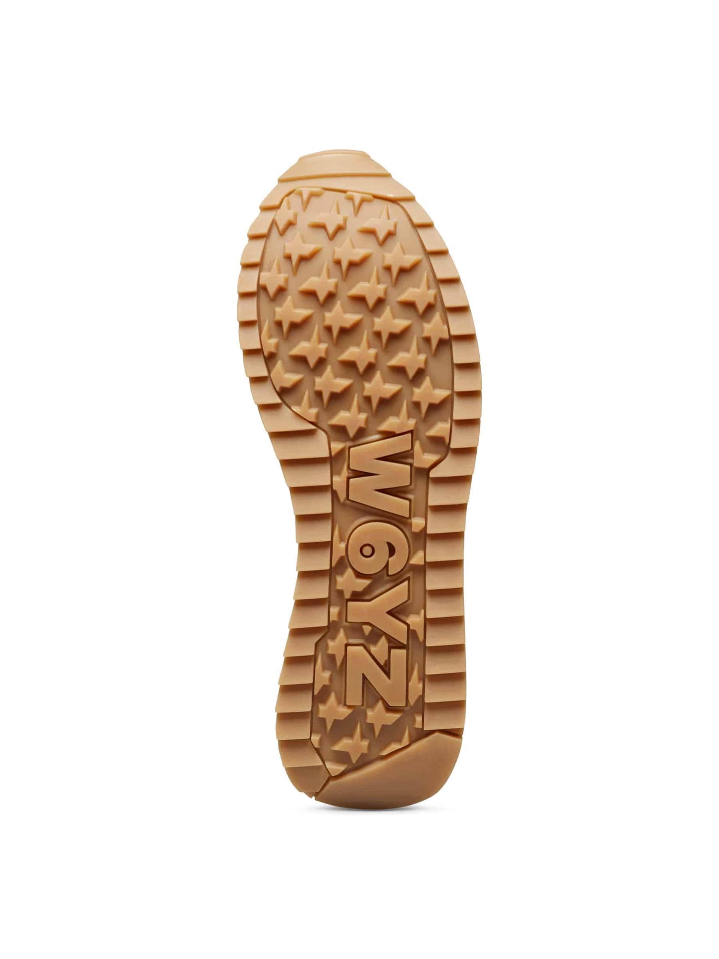 W6YZ Sneakers laag 'YAK-M.' in Zwart: voorkant