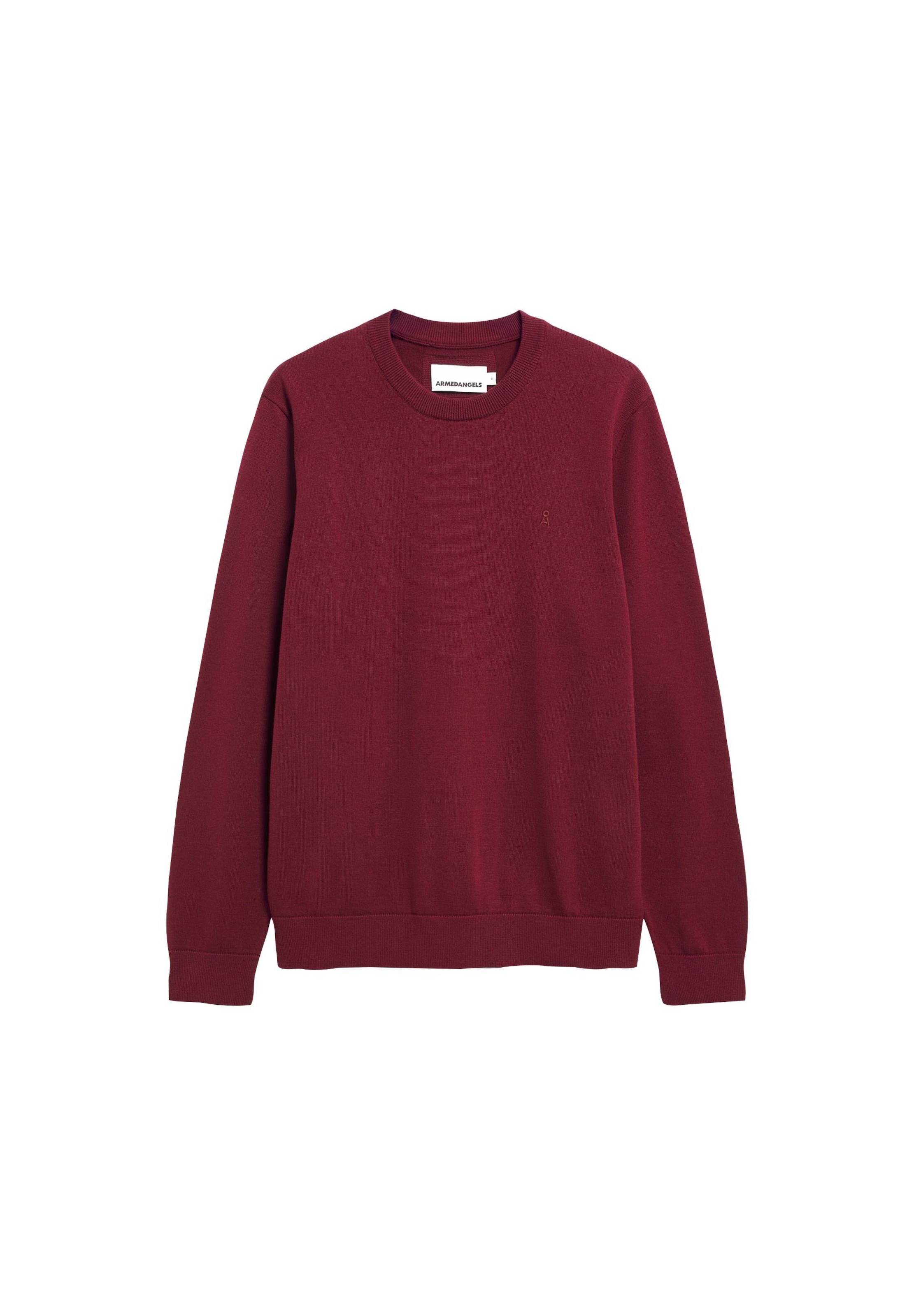 ARMEDANGELS Strickpullover LOUKAA in Rot: Vorderseite
