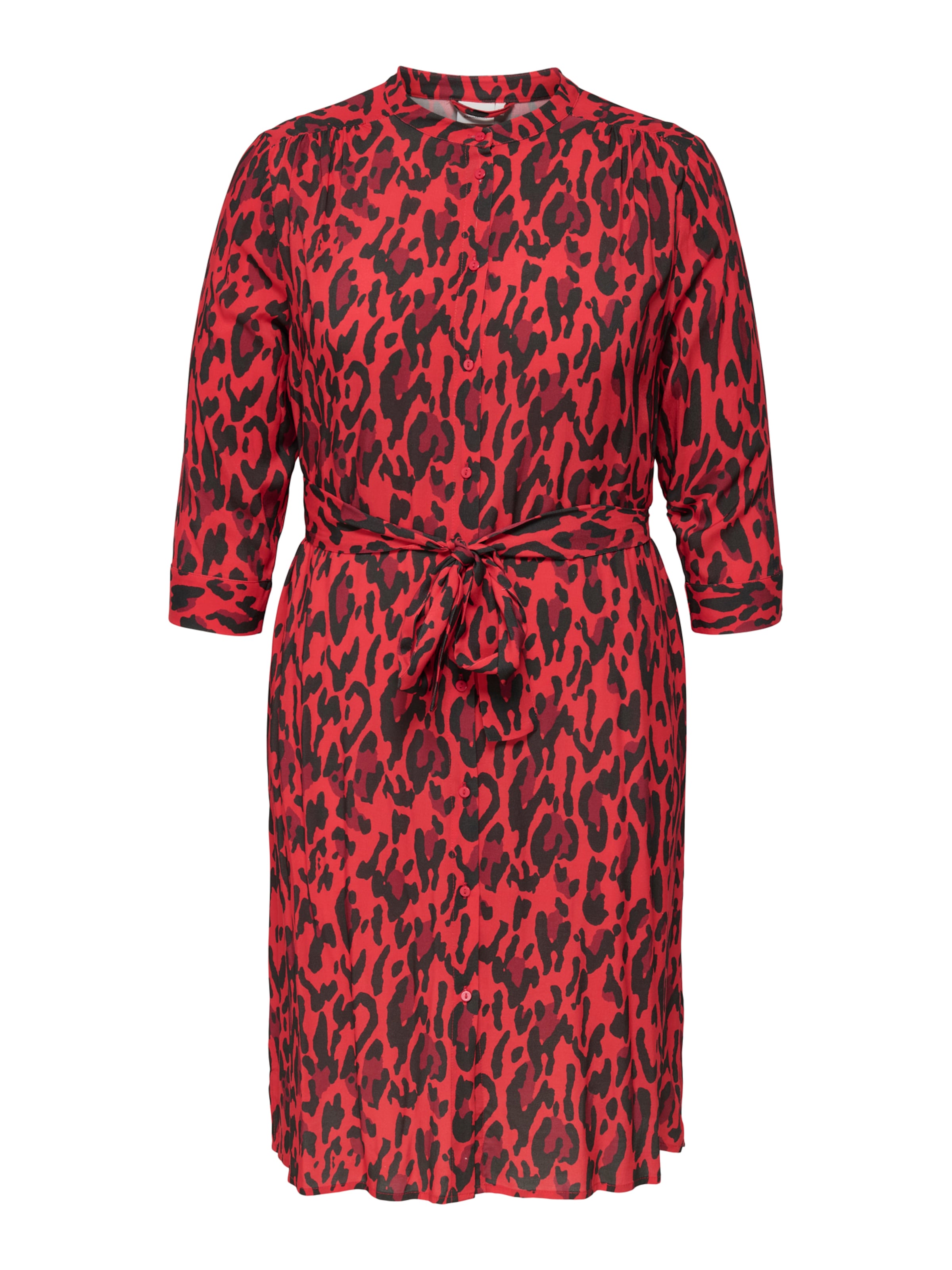 ONLY Carmakoma Shirt Dress 'CARHarmony' in Red: front