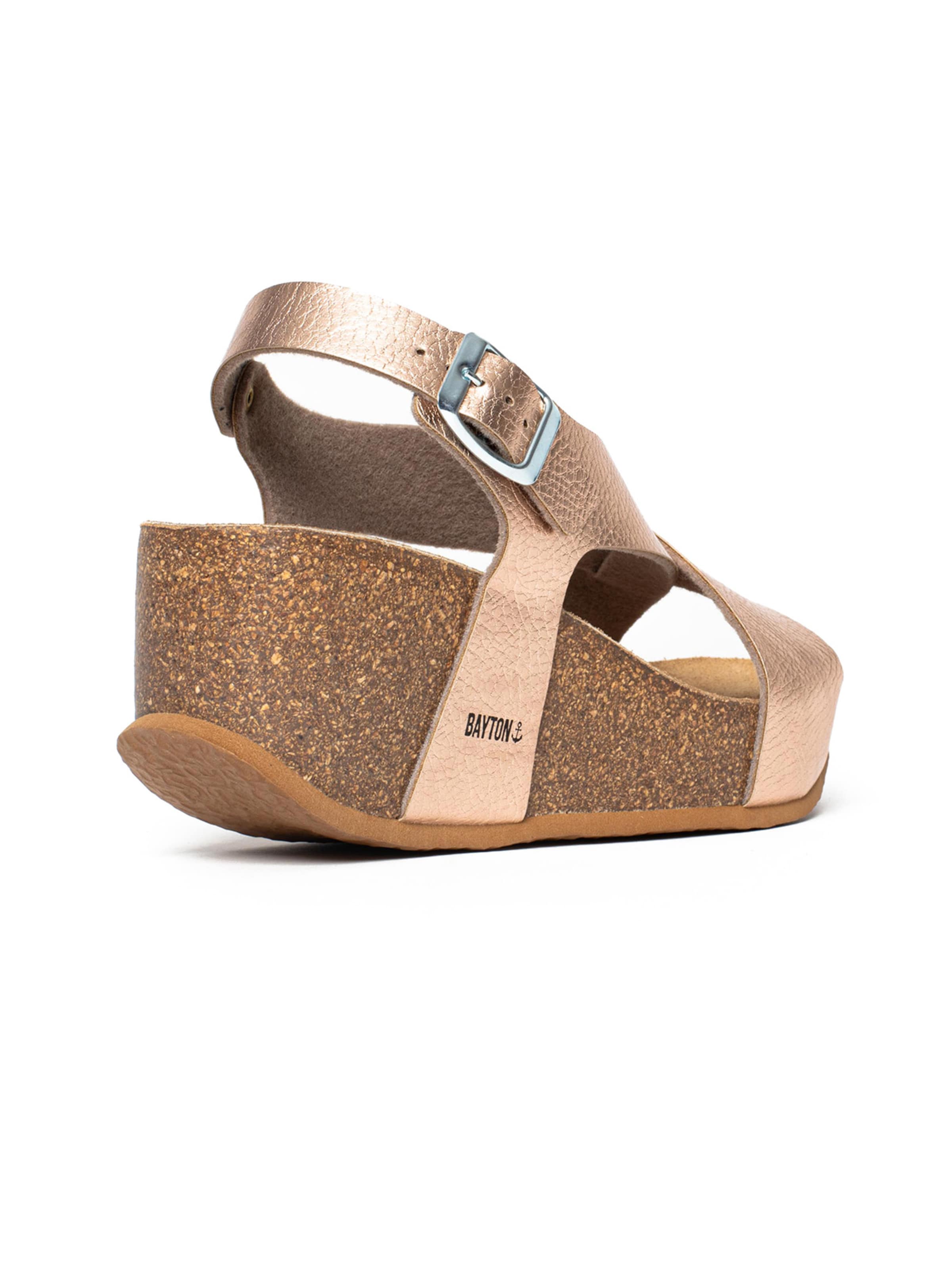 Sandales 'Jerez' Bayton en or