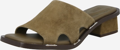 Šlepetės iš & Other Stories, spalva – rusvai žalia, Prekių apžvalga