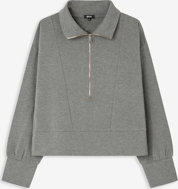 pelēks Gisela Sportisks džemperis: no priekšpuses
