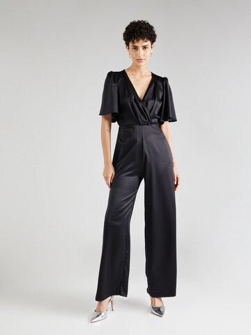 SISTERS POINT Jumpsuit 'CURO' in Zwart: voorkant