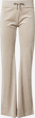 évasé Pantalon 'LAYLA' Juicy Couture en gris : devant