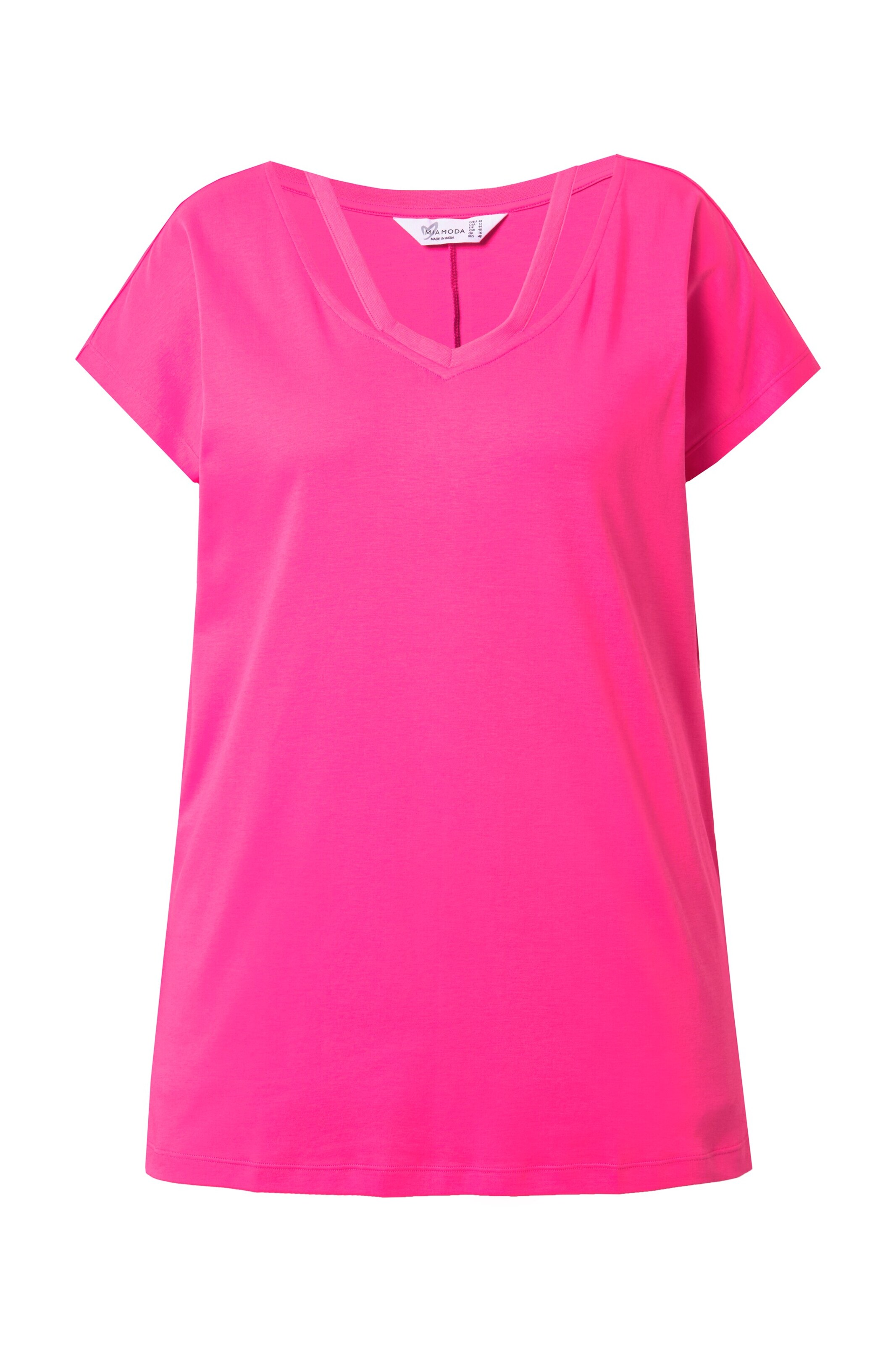 T-shirt MIAMODA en rose : devant