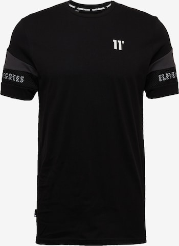 11 Degrees Shirt in Black: front