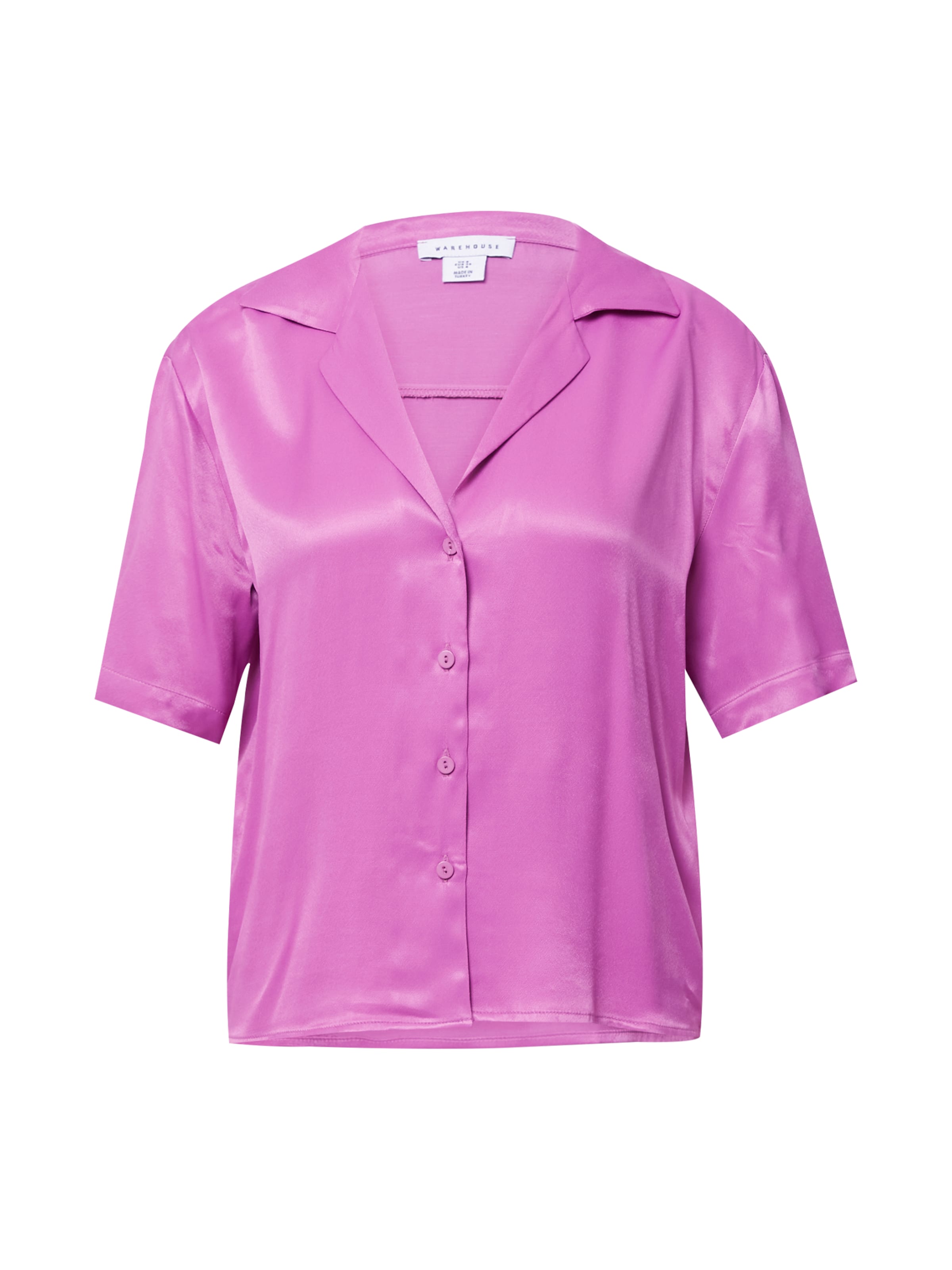 Warehouse Bluse in Pink: Vorderseite