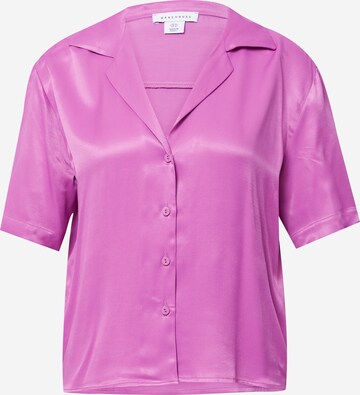 Warehouse Blouse in Roze: voorkant