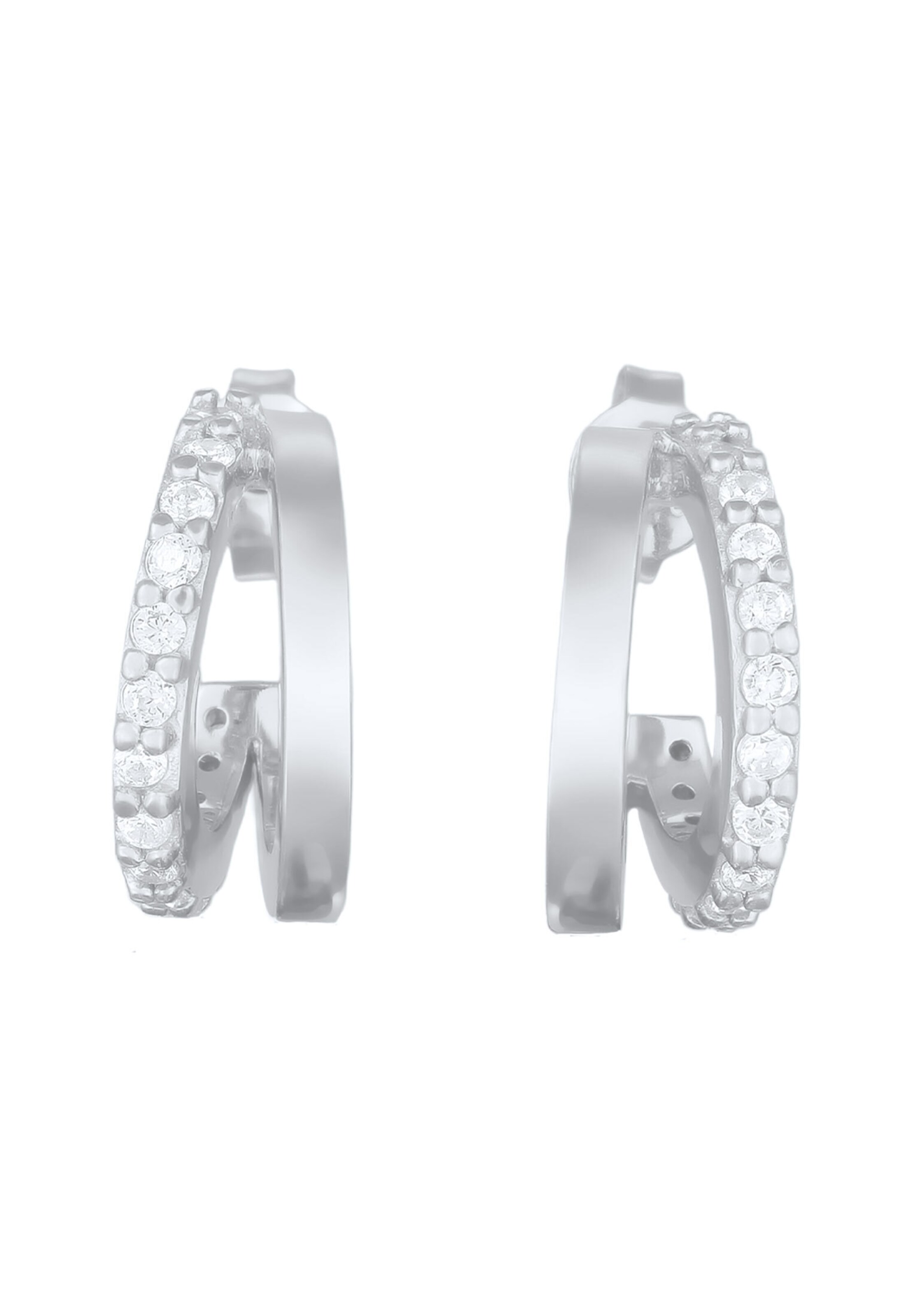 ELLI Earrings in Silver: front