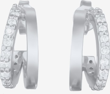 Boucles d'oreilles ELLI en argent : devant