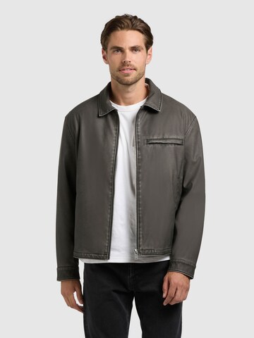 khujo Between-Season Jacket 'Beck' in Black: front