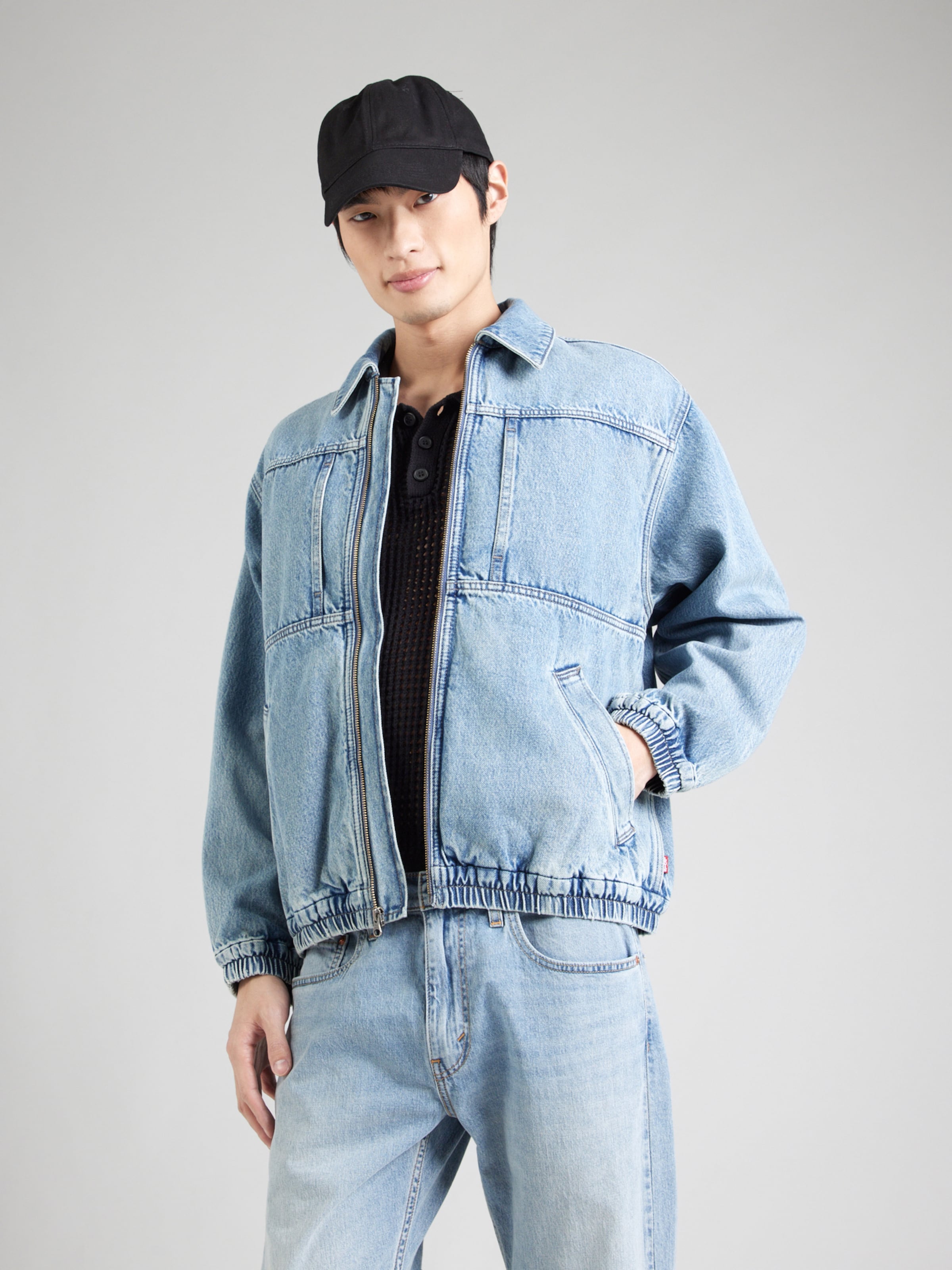 LEVI'S ® Between-Season Jacket 'Jaanai Jacket' in Blue Denim