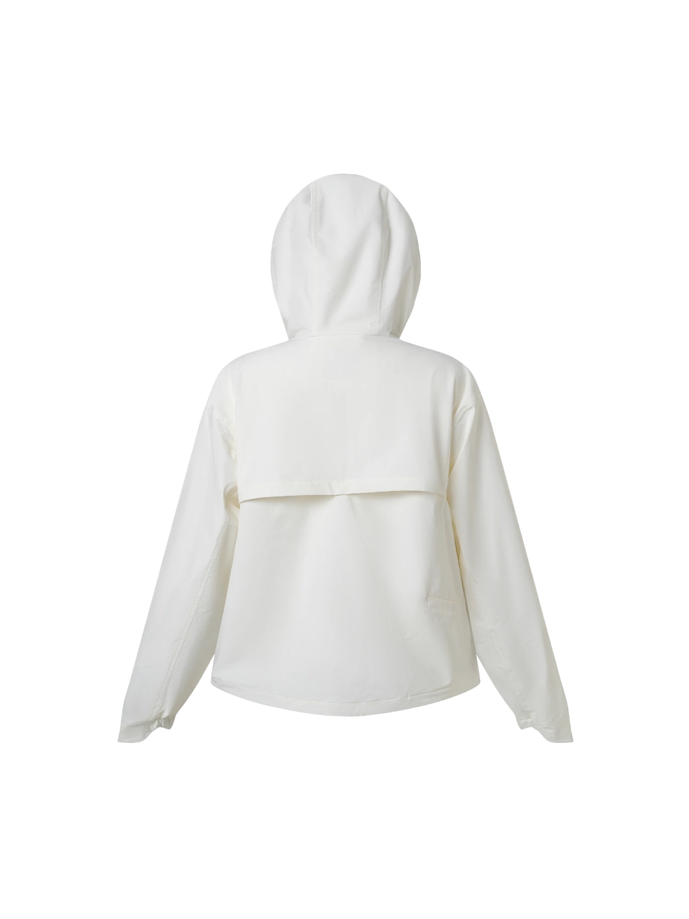 Giacca di mezza stagione 'Asymmetrical Zippered Splash-proof Jacket' di Jelenew in bianco