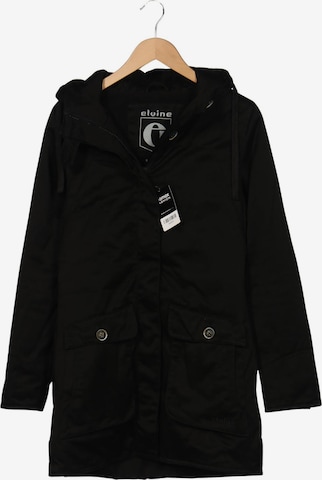 elvine Mantel M in Schwarz: Vorderseite