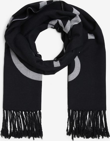 Calvin Klein Scarf in Black: front