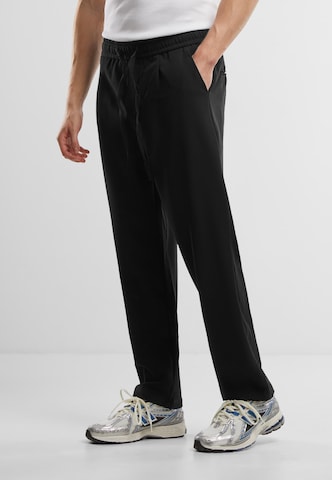 Another Cotton Lab Loosefit Παντελόνι φόρμας σε μαύρο