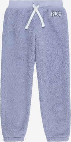 GAP Tapered Broek in Lila: voorkant