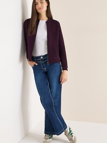 CECIL - Sudadera con cremallera en lila