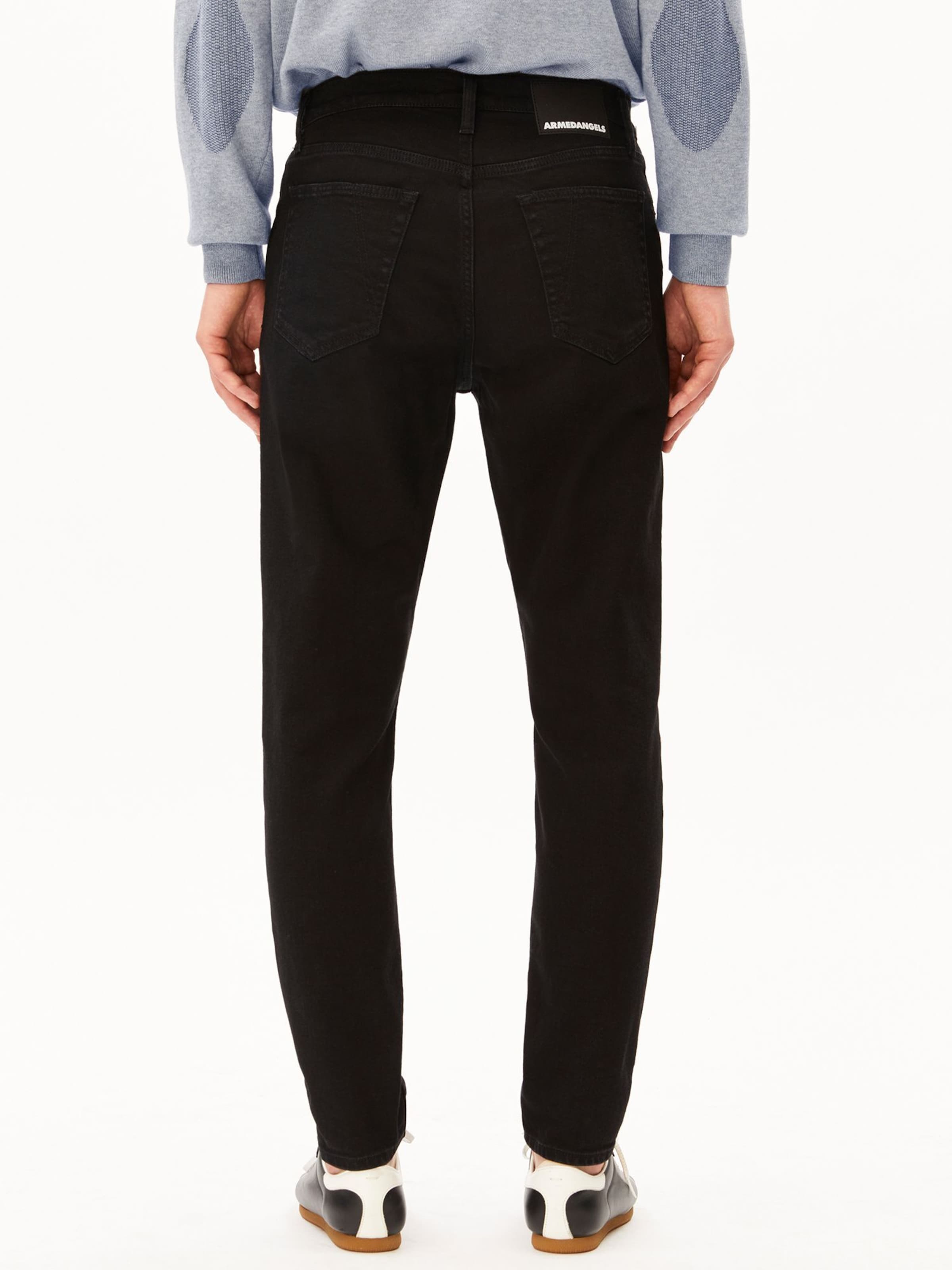 ARMEDANGELS Regular Jeans in Black: front