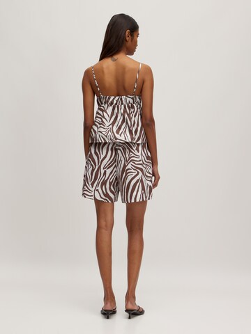 Haut 'Emely' EDITED en marron