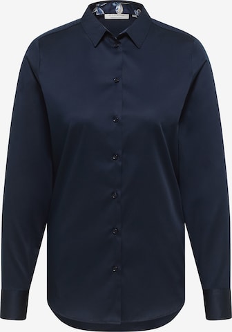 ETERNA Blouse in Blauw: voorkant