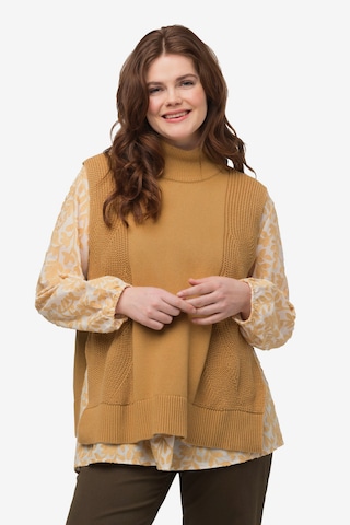 Ulla Popken Sweater in Yellow: front