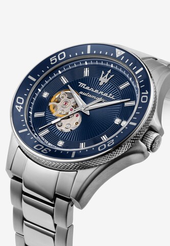 Maserati Analog Watch 'Sfida' in Silver