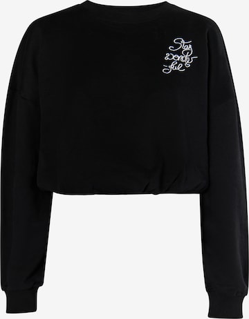 MYMO Sweatshirt 'Keepsudry' in Black: front