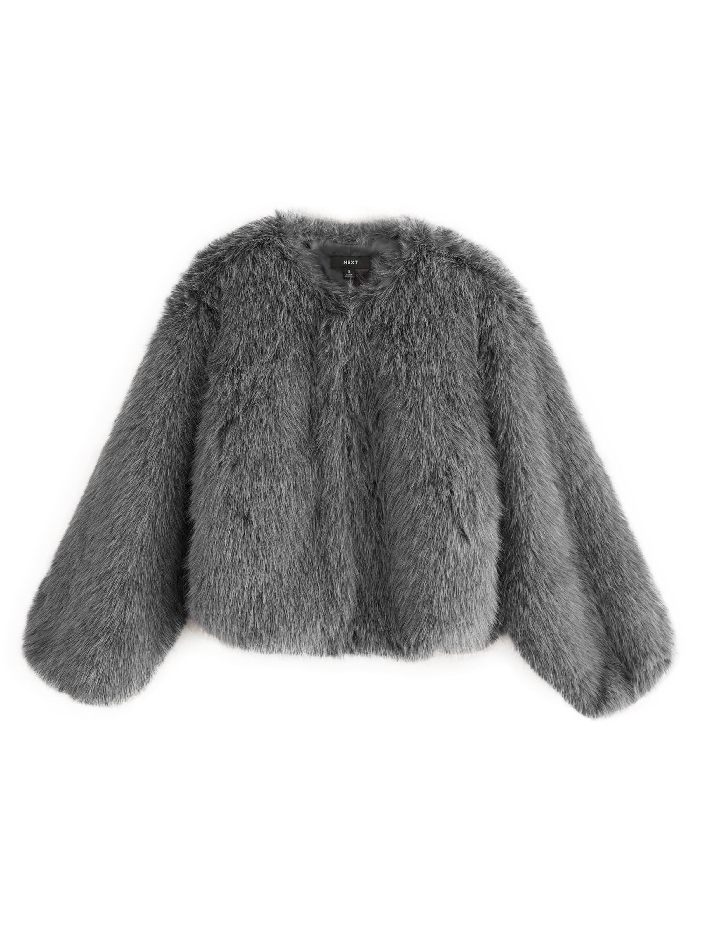 Next Tussenmantel in de kleur Donkergrijs, Productweergave