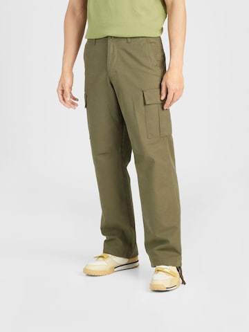 JACK & JONES Regular Cargo Pants 'BILL BARKLEY' in Green: front