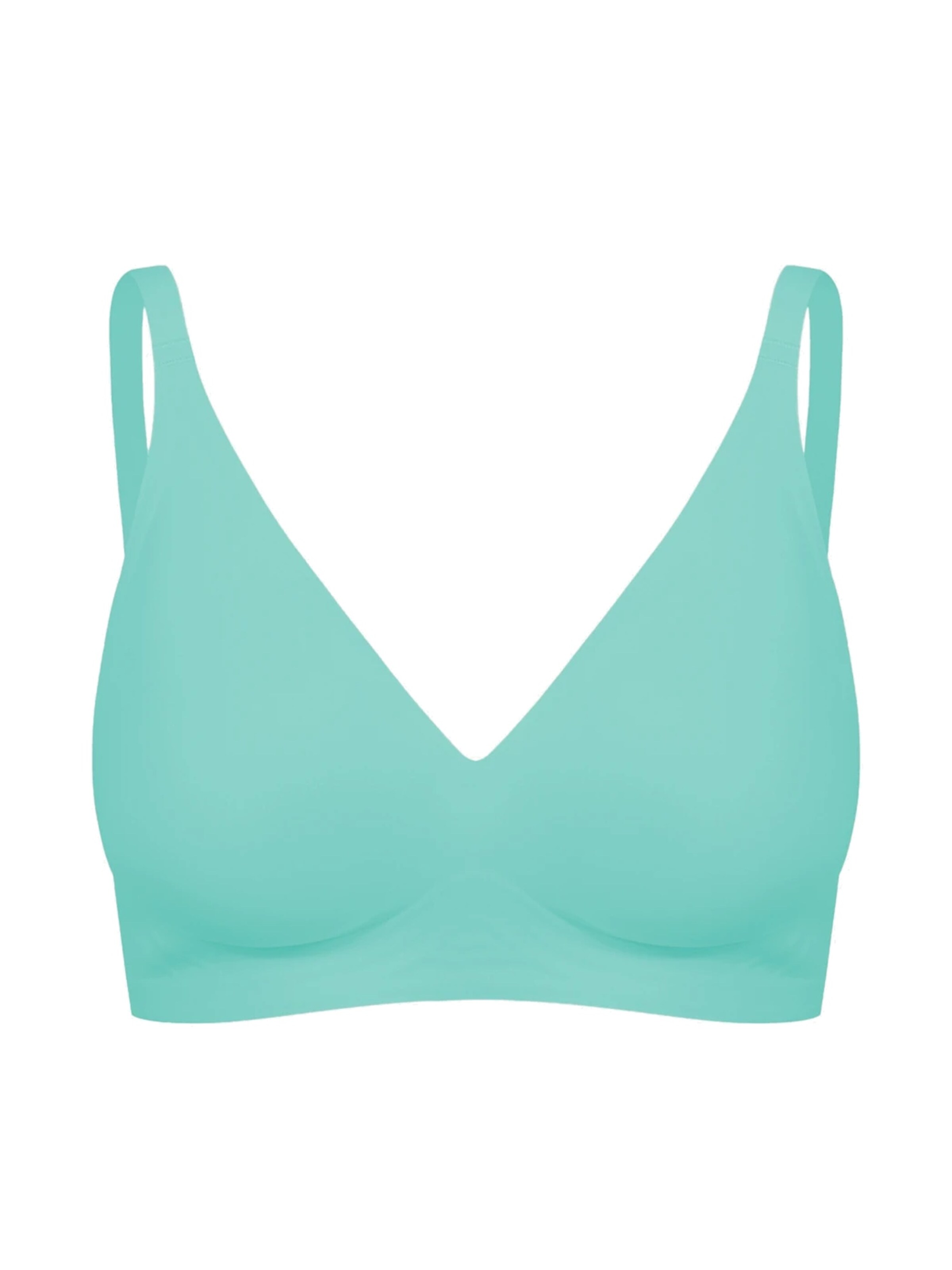 Soutien-gorge 'Comfort Push-Up BH' cfab (formerly creamy fabrics) en vert : devant