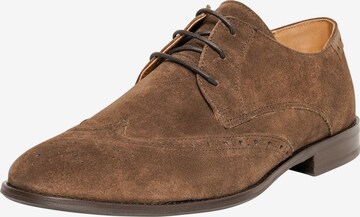 Henry Stevens Lace-Up Shoes 'Wallace CO' in Brown: front