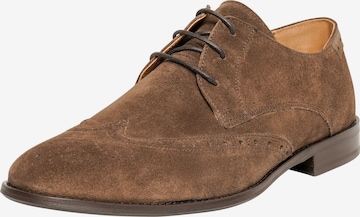 Henry Stevens Lace-Up Shoes 'Weston CO' in Brown: front