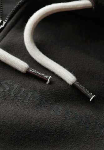Superdry & Co Zip-Up Hoodie in Black