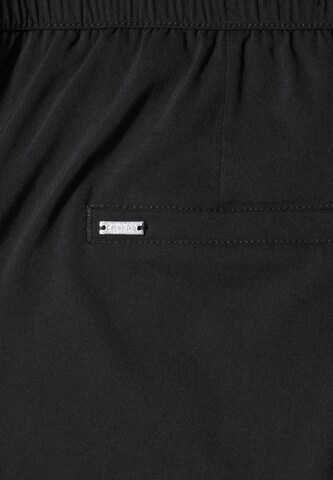 STREET ONE Regular Pants in Black