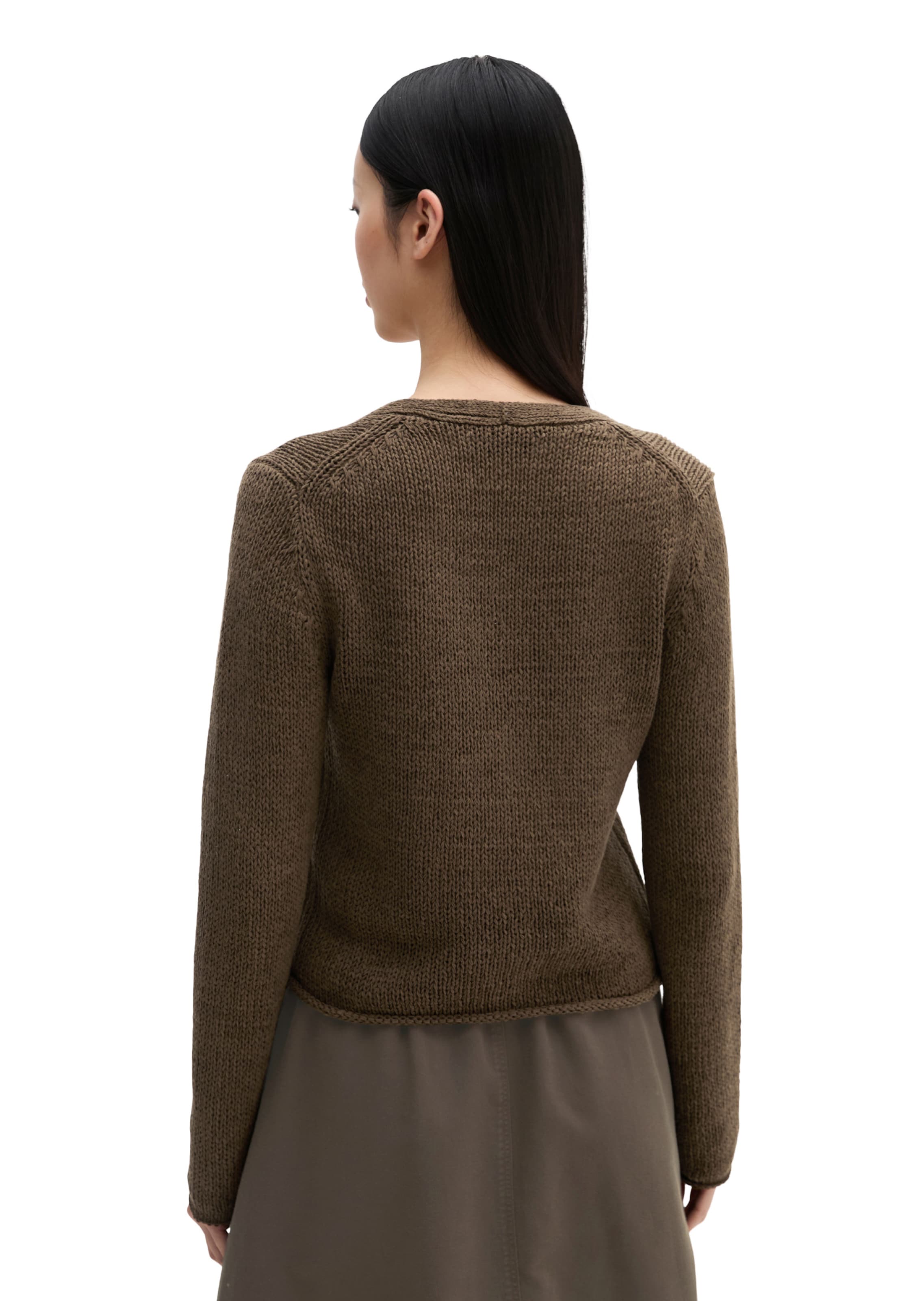 Marc O'Polo Strickjacke in Braun