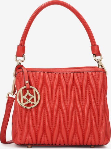 Kazar Handbag in Red: front