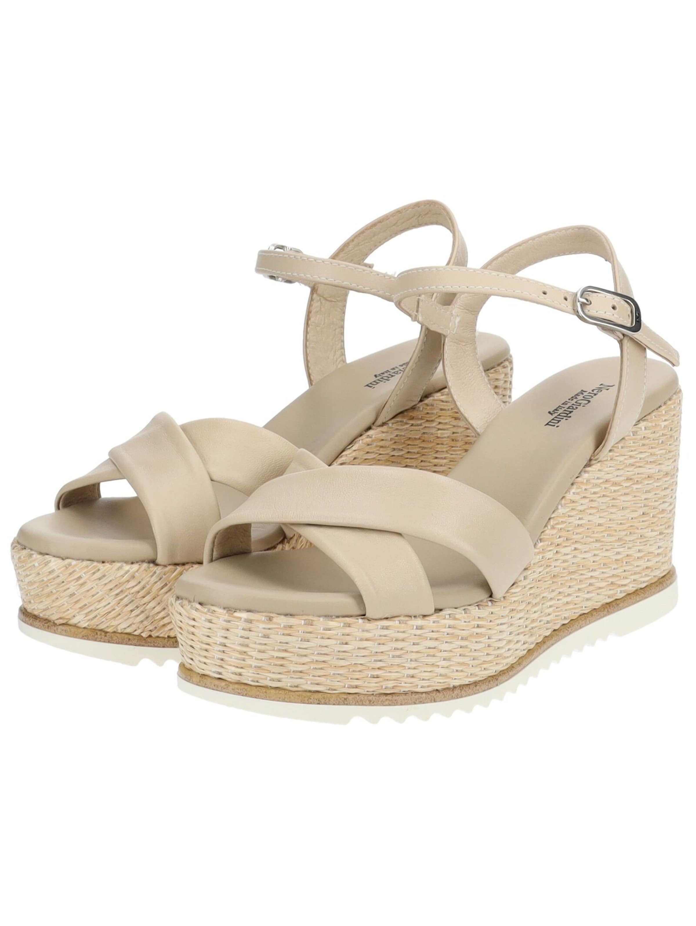 Sandales Nero Giardini en beige