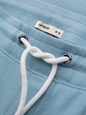 Ombre Regular Trousers in Blue