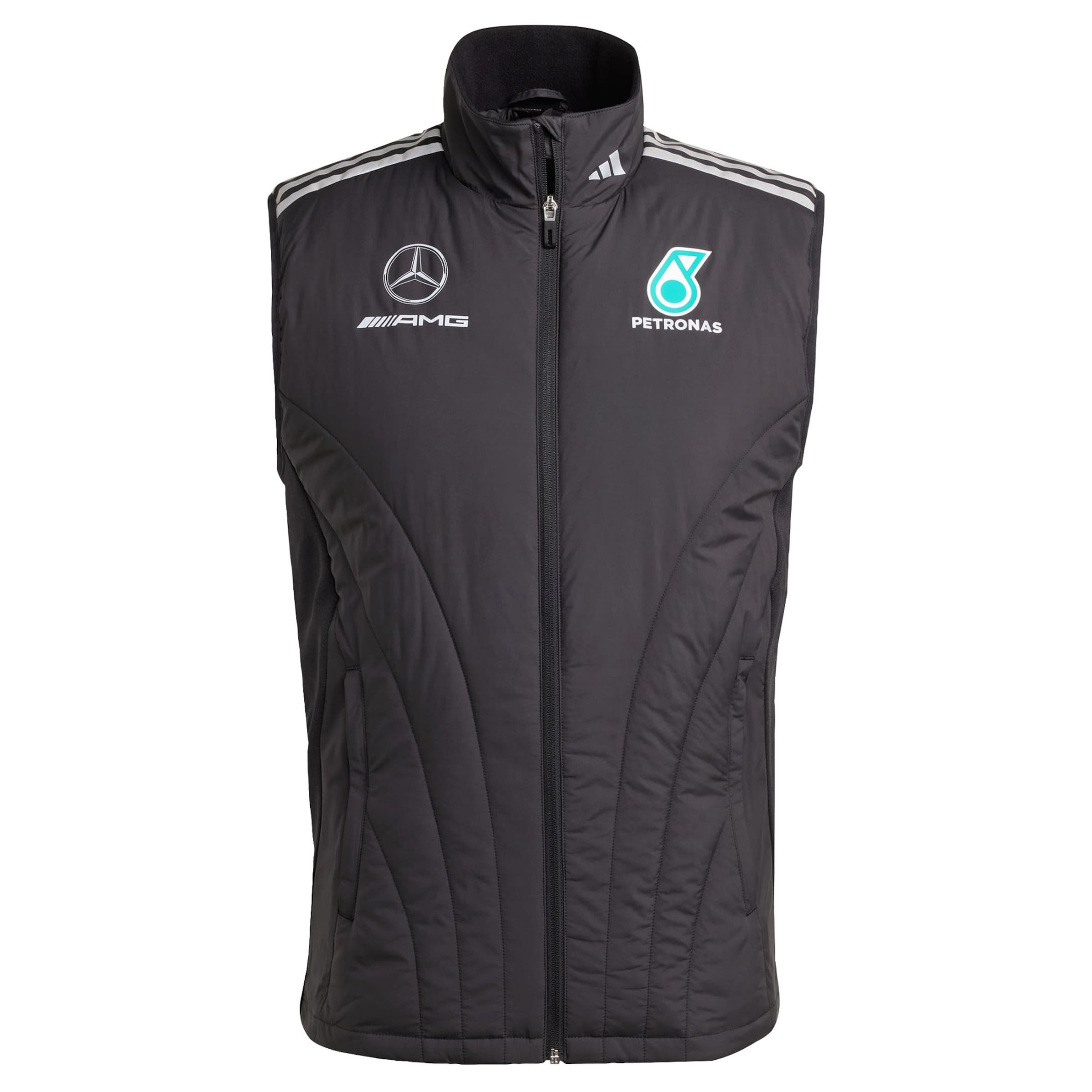 ADIDAS PERFORMANCE Sportweste 'Mercedes - AMG Petronas Formula One Team' in aqua / hellgrau / schwarz, Produktansicht