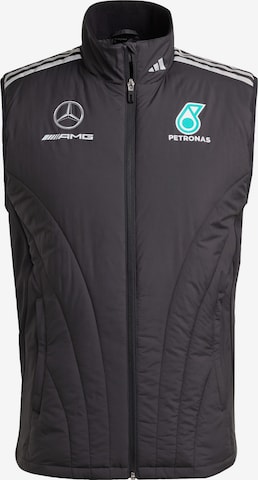 ADIDAS PERFORMANCE - Chaleco deportivo 'Mercedes - AMG Petronas Formula One Team' en negro: frente