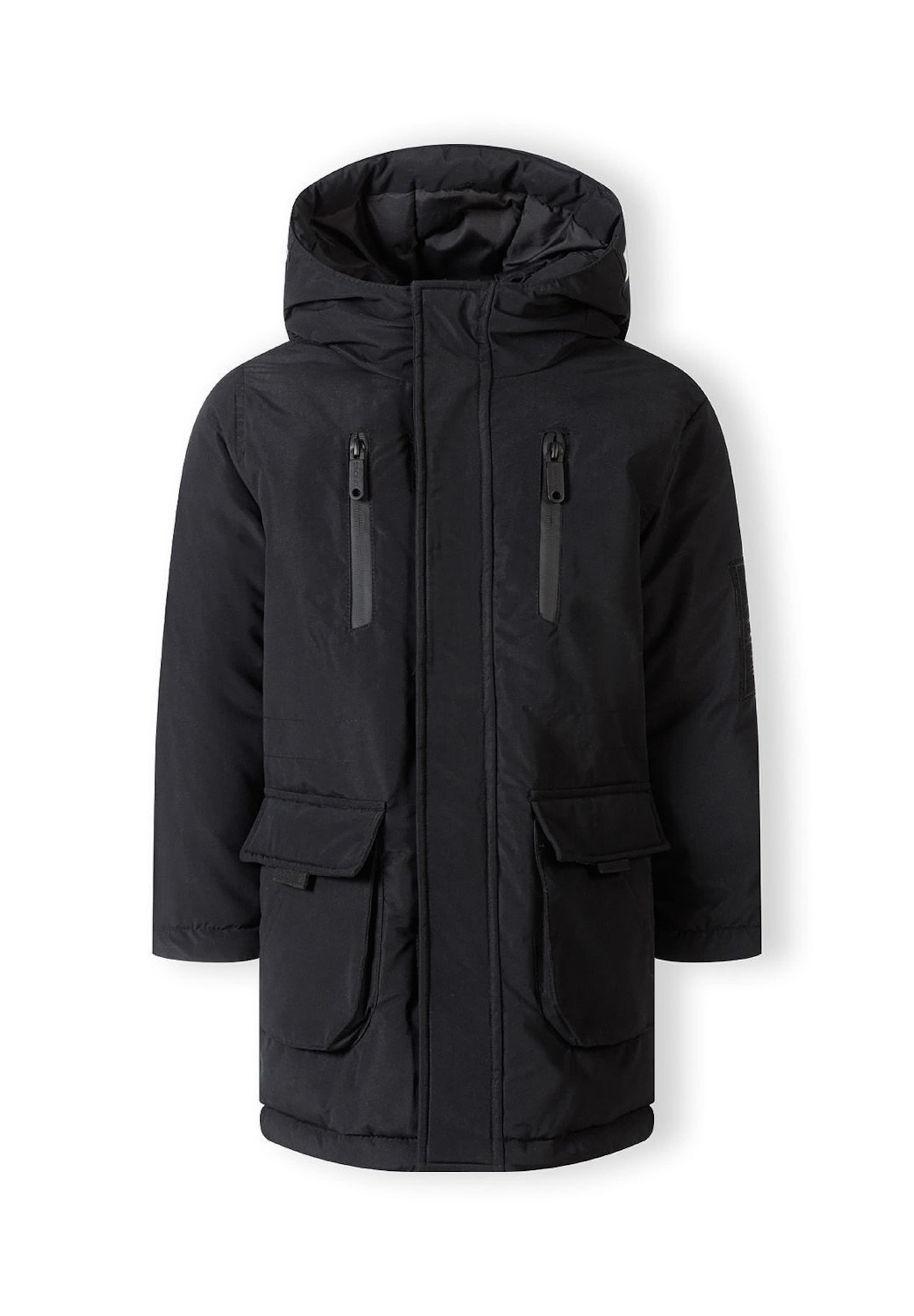 MINOTI Winterjas in Zwart: voorkant