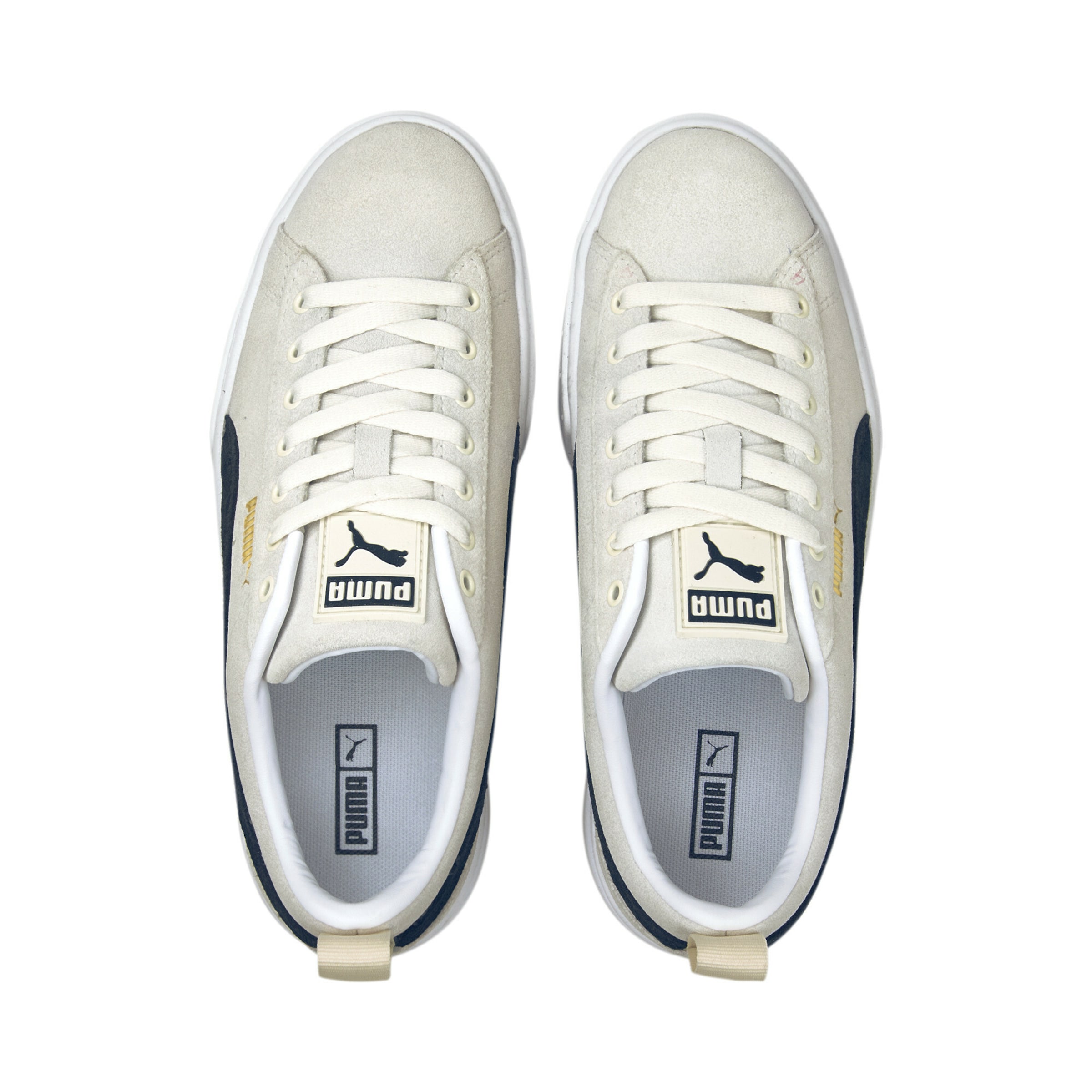 ☆人気☆【PUMA】☆MAYZE WNS☆22-25cm☆IVORY GLOW PUMA☆MAYZE WNS☆スウェード☆厚底☆IVORY GLOW (PUMA