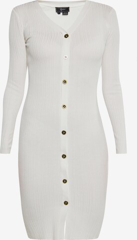 faina Knitted dress in White: front